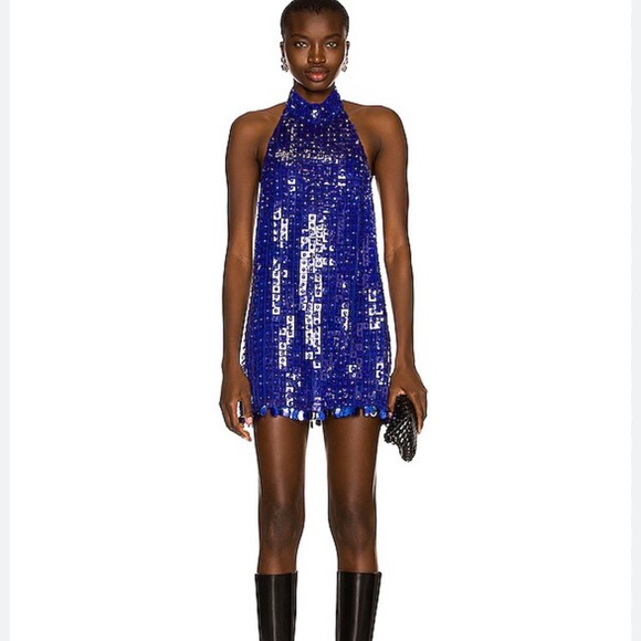 NWT $1290 Raisa Vanessa
Sequin Halter Minidress - Picture 2 of 16